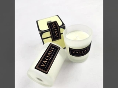 Золотая горячепрессованная рельефная бархатная наклейка, подходящая для свечей, парфюмерии