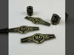 Художественная бумага Снятие сигарной ленты Печать гравировки кольца печать фольги этикетки