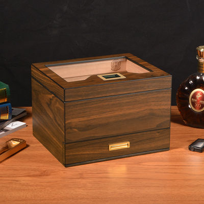 Humidor Печать сигарной этикетки регулируемая температура прозрачное окно водонепроницаемая печать этикетки