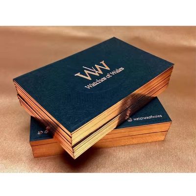 Logo Custom Cardstock Funeral Благодарственные открытки Персонализированная покрытая бумага Голографическая печать