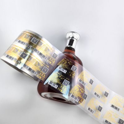 Хорошая цена Прозрачные экологически чистые наклейки на рулонах на заказ наклейки из золотой фольги онлайн